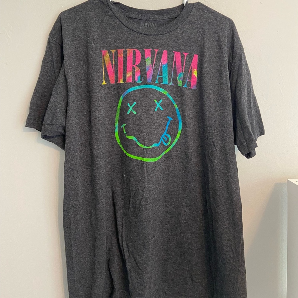 Oversized nirvana tee